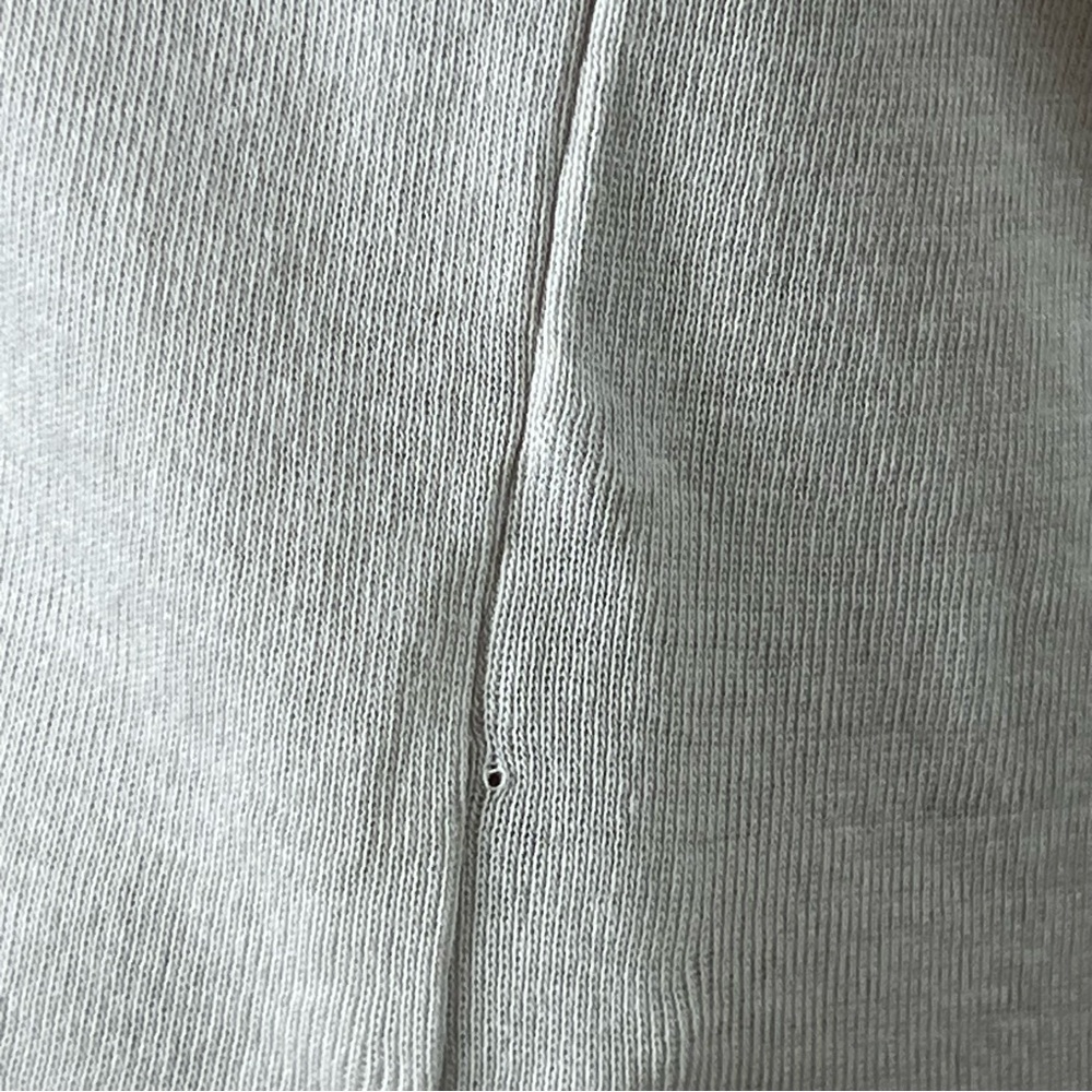 NEW VINCE BEIGE COTTON HENLEY TOP - Picture 5 of 6